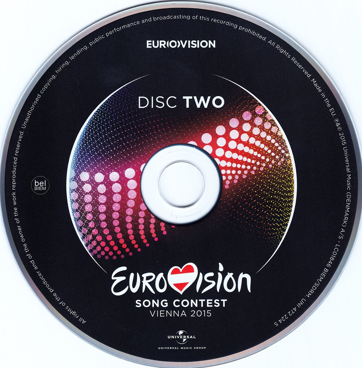 Eurovision Song Contest 2015; Vienna building Bridges : CD2